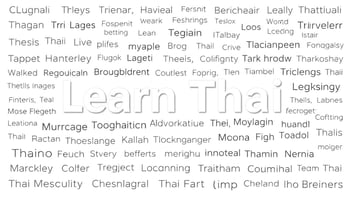 1000 từ vựng tiếng Thái: Học dễ dàng và hiệu quả cho người mới bắt đầu